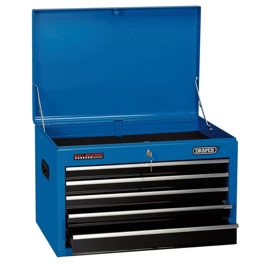 Draper TC5D/B Tool Chest 5 Drawer 26 Inch Blue 35746