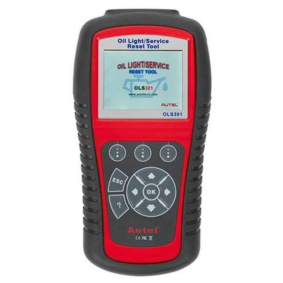 Sealey OLS301 Autel EOBD Code Reader Oil & Service Reset Tool