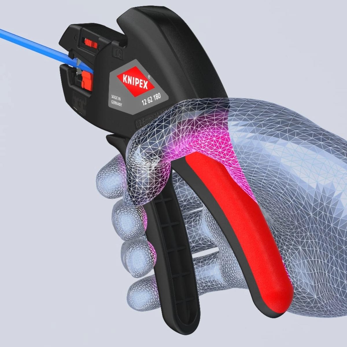 Knipex ComStrip Automatic Insulation Stripper 12 62 180