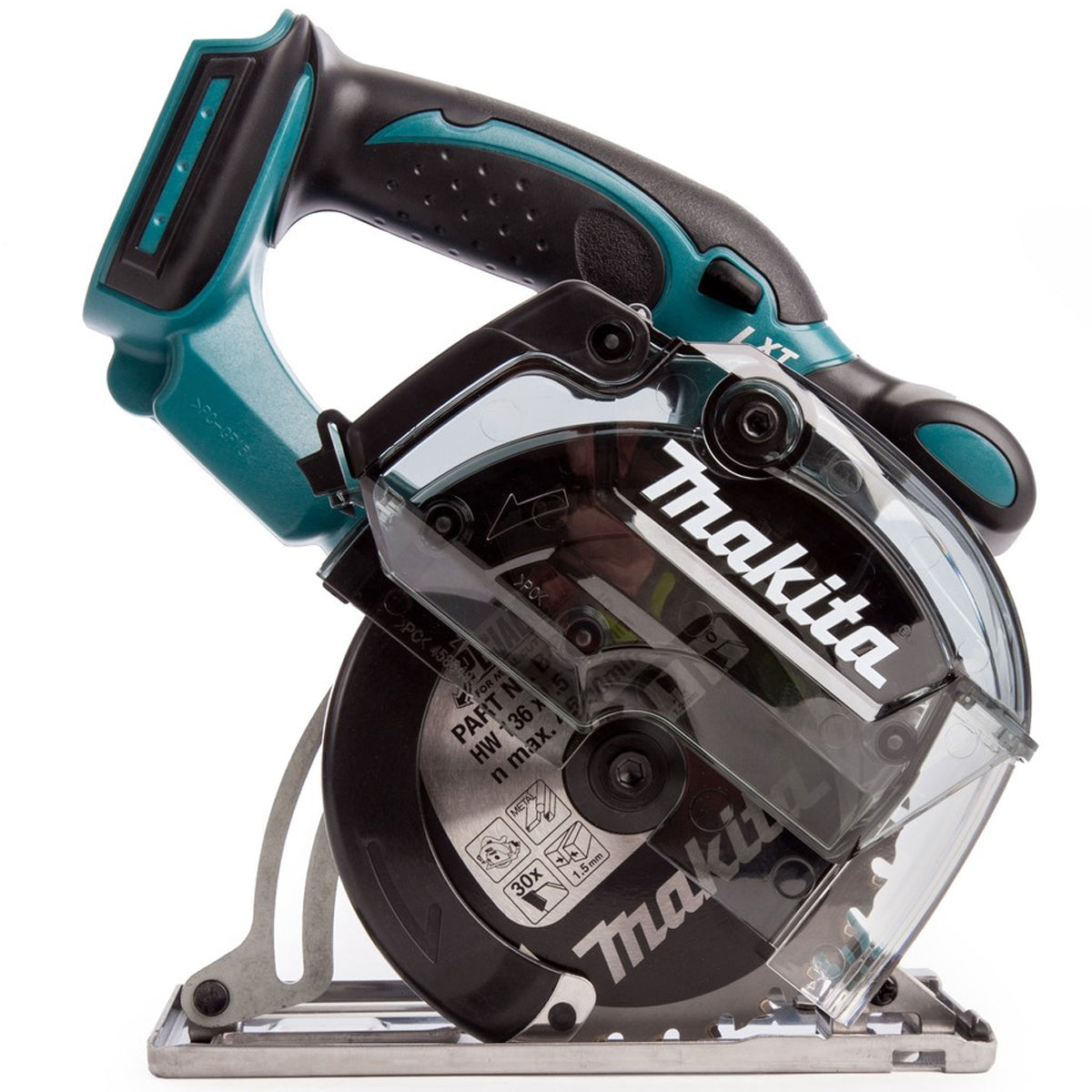 Makita DCS552Z 18V LXT Li-ion 136mm Cordless Metal Cut Saw With 1 x 5.0Ah Battery & Charger & Bag