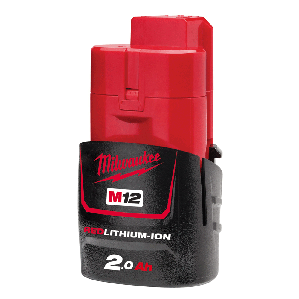 Milwaukee M12BLP-0X 12V Brushless 56mm Planer with 1 x 2.0Ah Battery Charger & Case