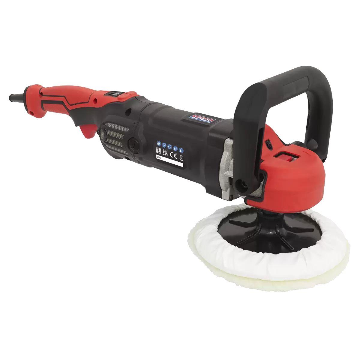 Sealey MS925PS Variable Speed 180mm Sander Polisher 230V/1400W