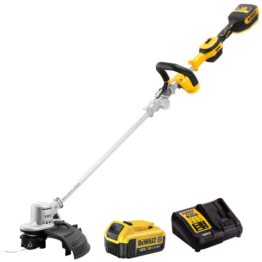 Dewalt DCMST561N 18V XR Brushless String Trimmer with 1 x 4.0Ah Battery & Charger
