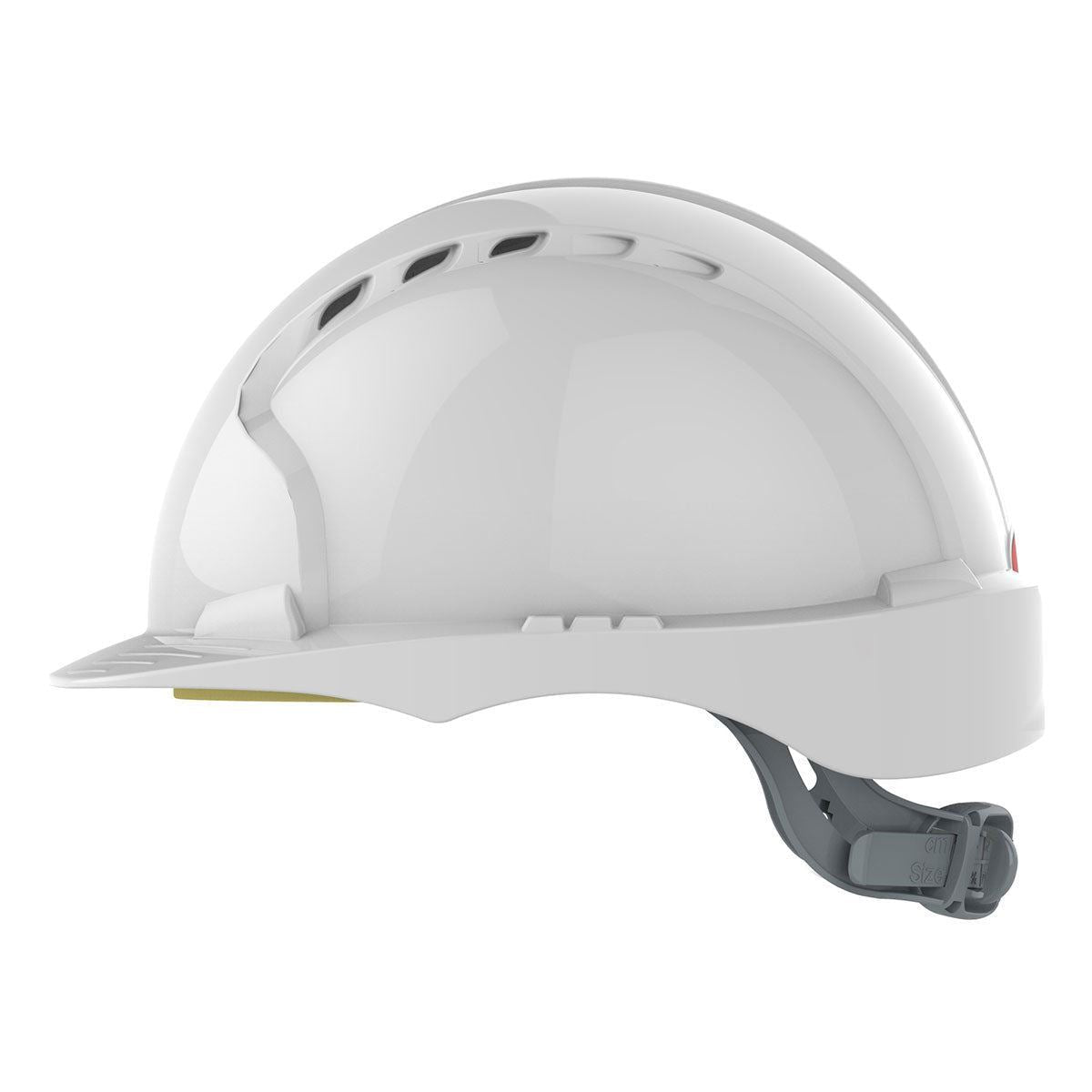 JSP EVO2 Safety Helmet White Vented - AJF030-000-100