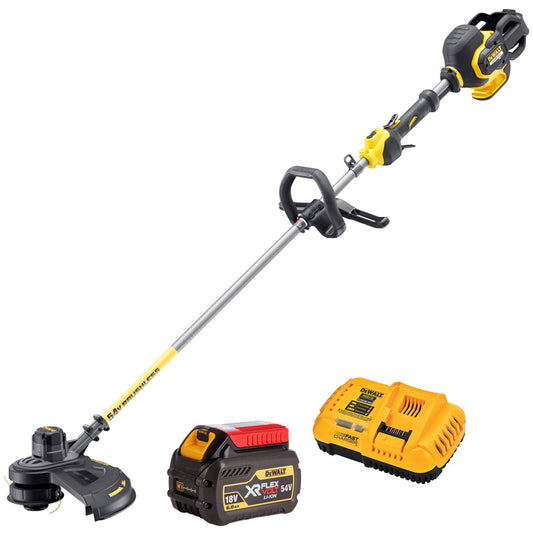Dewalt DCM571N-XJ 54V Flexvolt Brushless Trimmer Cutter with 1 x 6.0Ah Battery & Charger