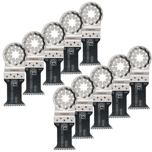 Fein 35mm STARLOCK E-Cut Standard HCS Saw Blade 63502133240 Pack of 10