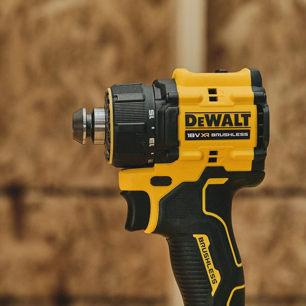 Dewalt DCD803NT-XJ 18V XR Brushless Multi-Head Drill Driver Body Only with Interchangeable Heads & Case