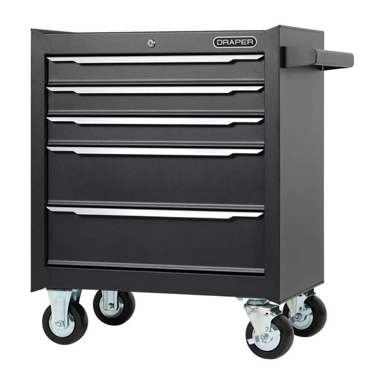 Draper D100-26RC5 Roller Tool Cabinet, 5 Drawer 26 Inch 30754