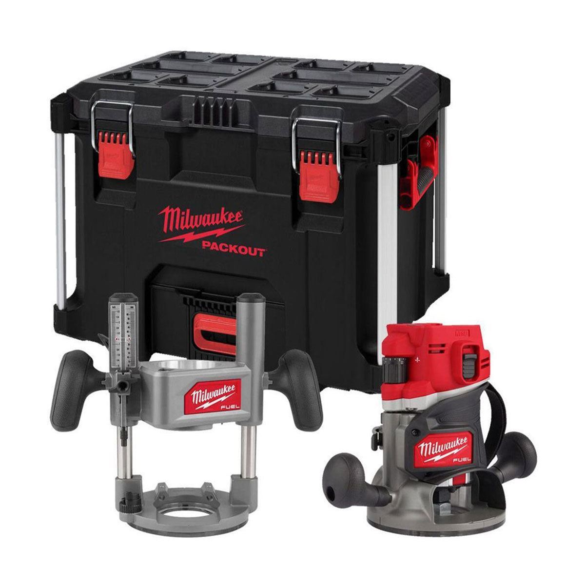 Milwaukee M18FR12KIT 18V FUEL Brushless 1/2'' Router Cutter with 1 x 5.0Ah Battery, Charger & Case