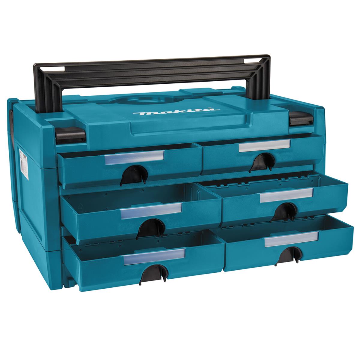 Makita P-84333 Makpac Type 3 Stacking Case with 6 Drawers