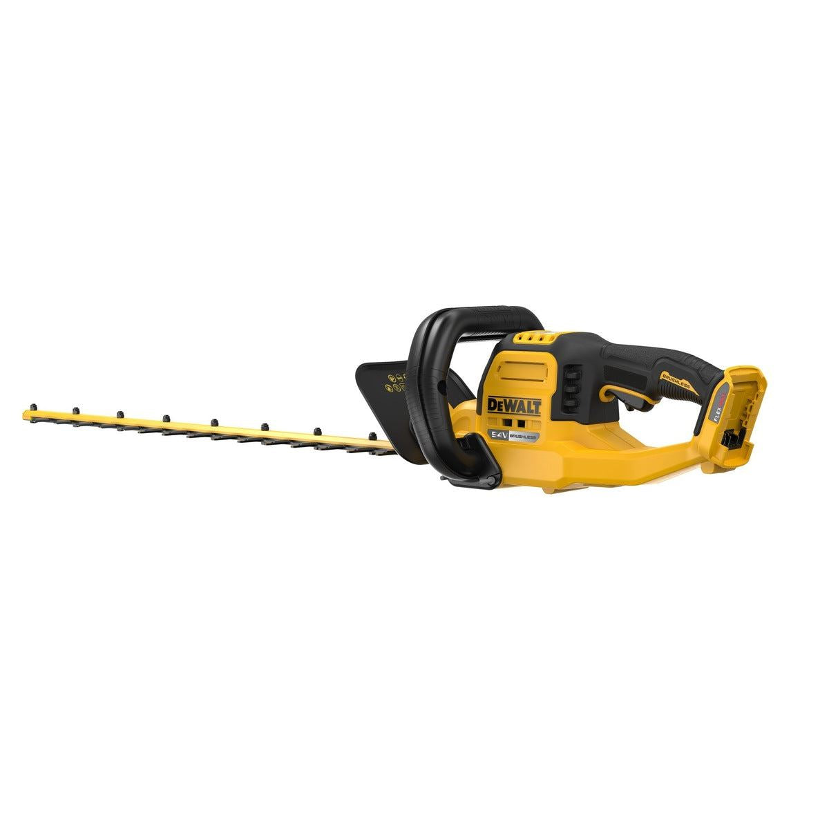 Dewalt DCMHT573N-XJ 54V XR FlexVolt Brushless 65cm Hedge Trimmer with 1 x 6.0Ah Battery & Charger