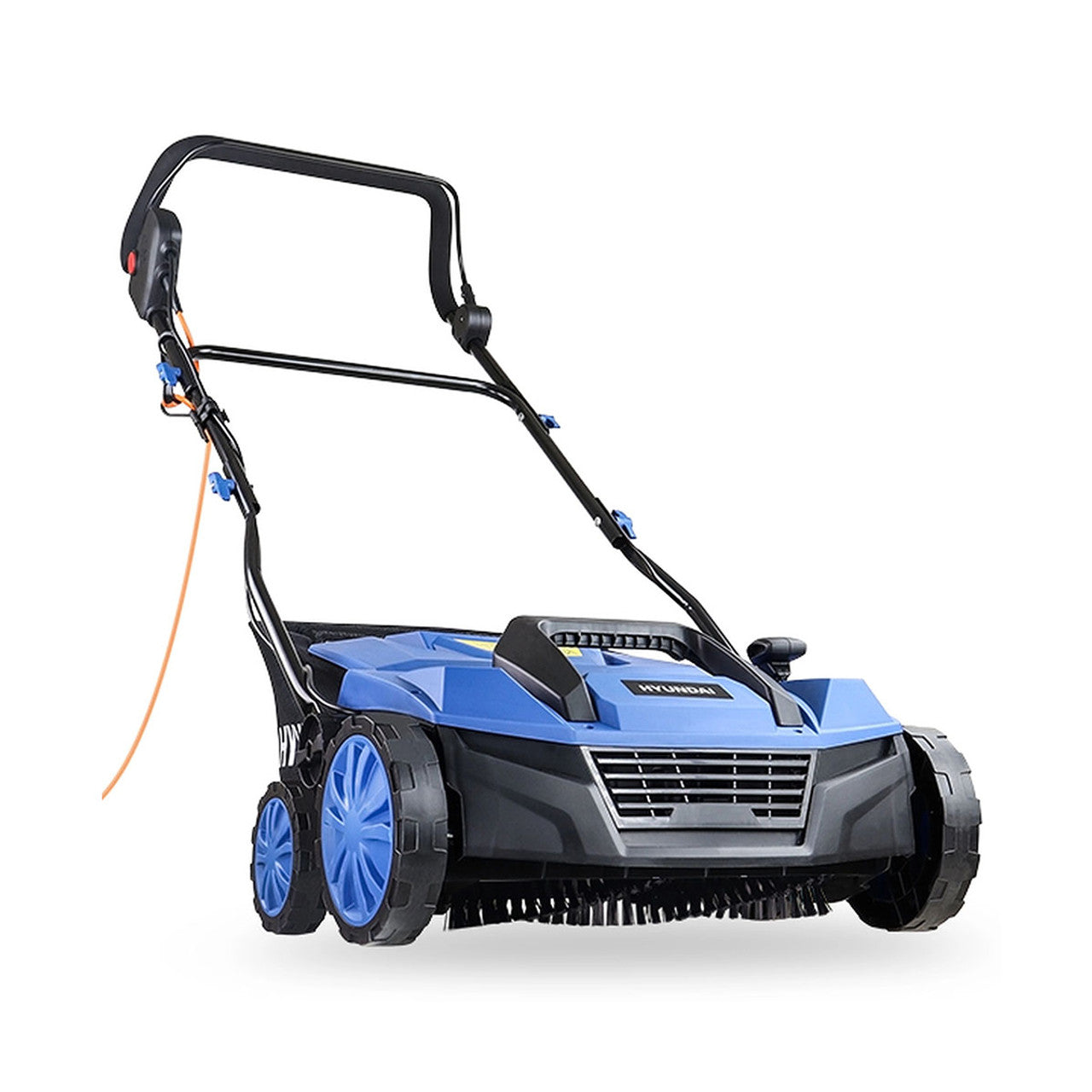 Hyundai HYSW1600E 38cm Artificial Grass Sweeper Multi-use Brush 45L Collection Bag 230V/1600W