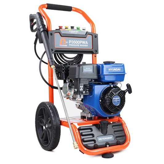 P1 Hyundai Powered P3500PWA 7hp Petrol Pressure Washer 212cc