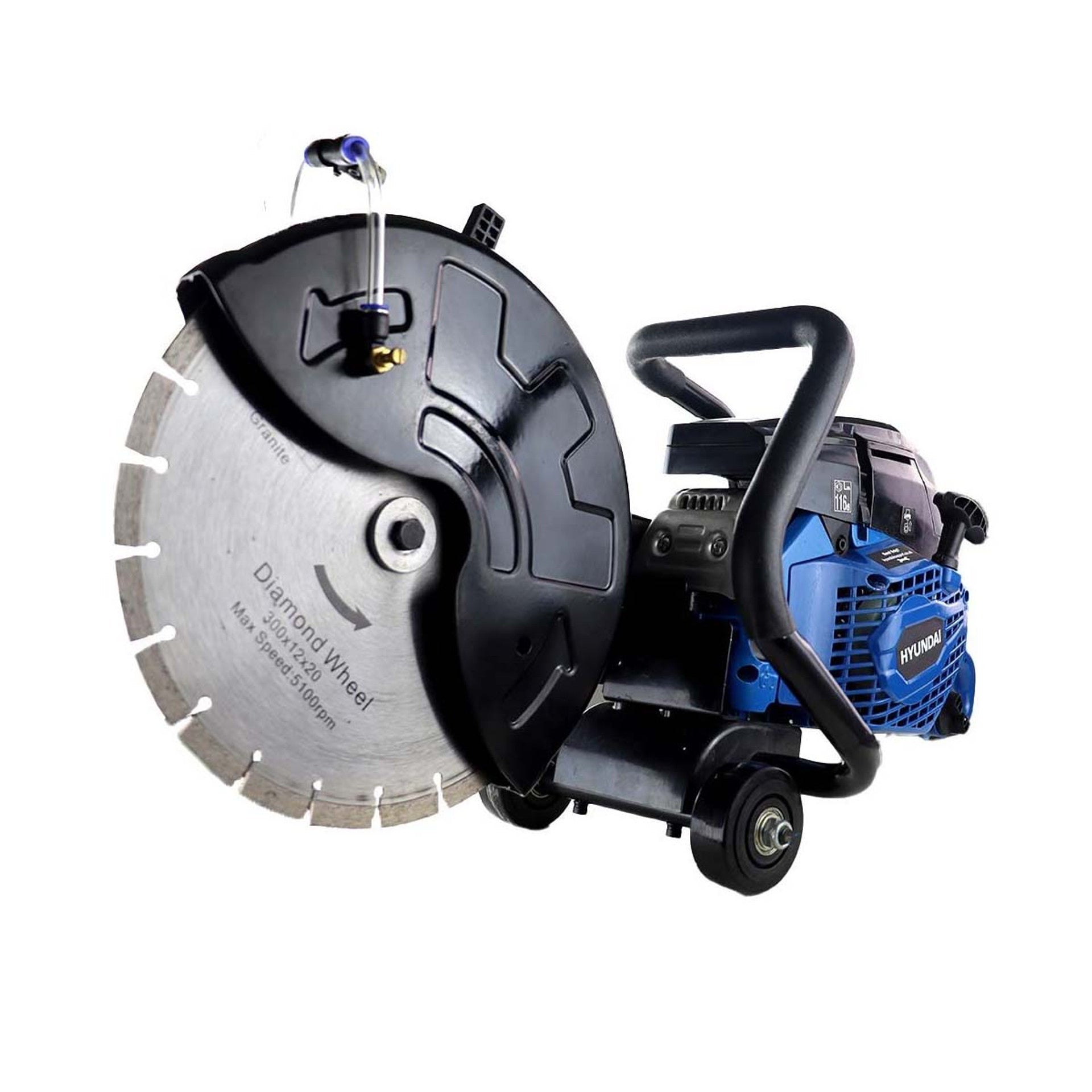 Hyundai HYDC5830 58cc Petrol Disc Cutter Concrete Saw With Diamond Disc