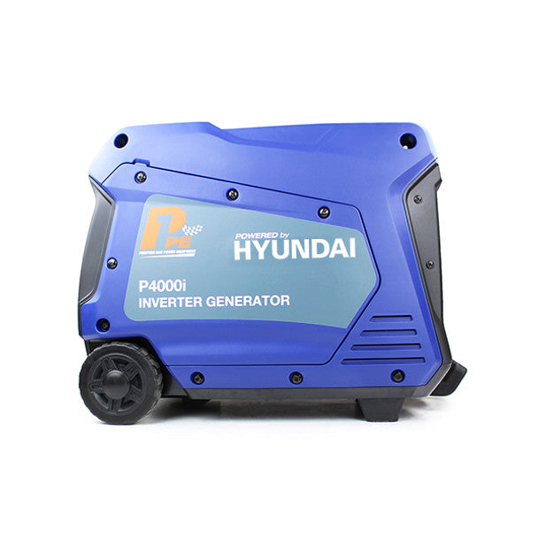 P1 Hyundai Powered P4000i Portable Petrol Inverter Generator 230V/3800W