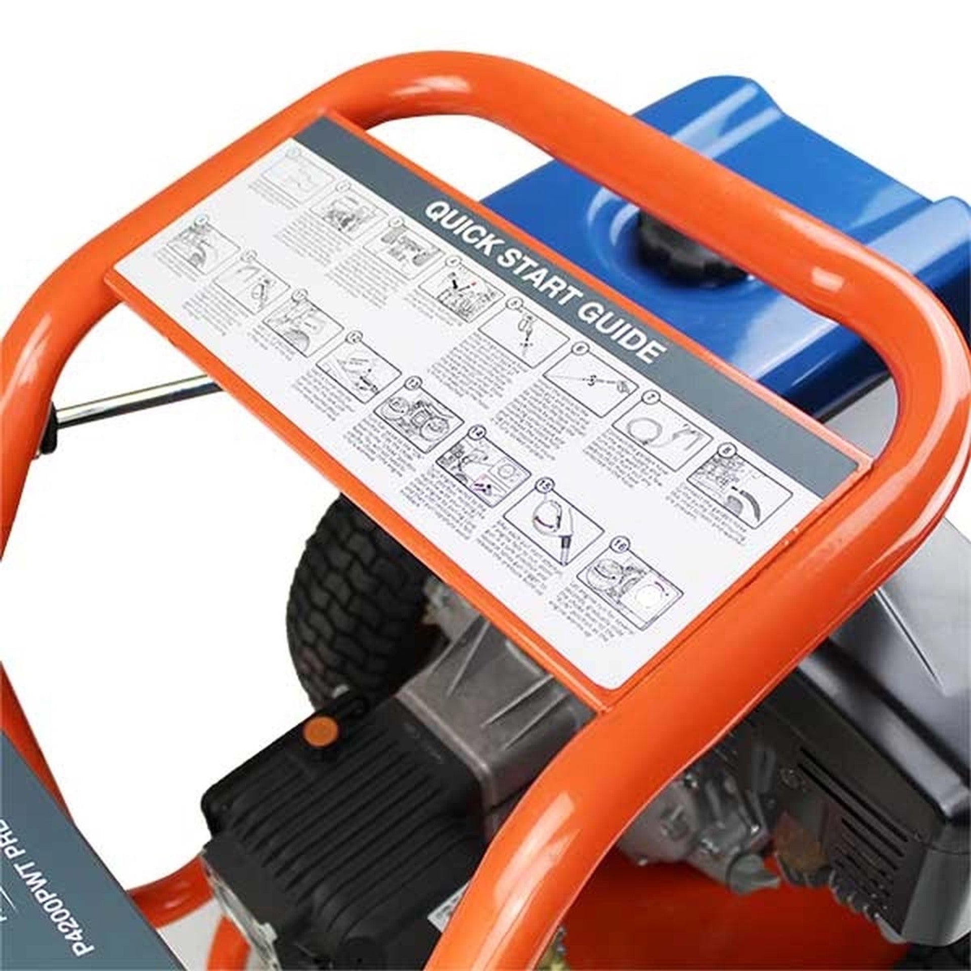 P1 Hyundai Powered P4200PWT Petrol Pressure Washer 15L/min 420cc