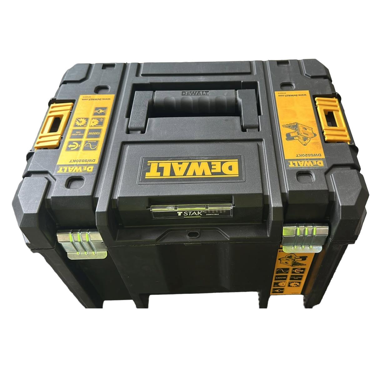 Dewalt DWS520KT 165mm Heavy-Duty Plunge Saw 1300W 240V - No Guide Rail Item Condition Box Opened Never Used