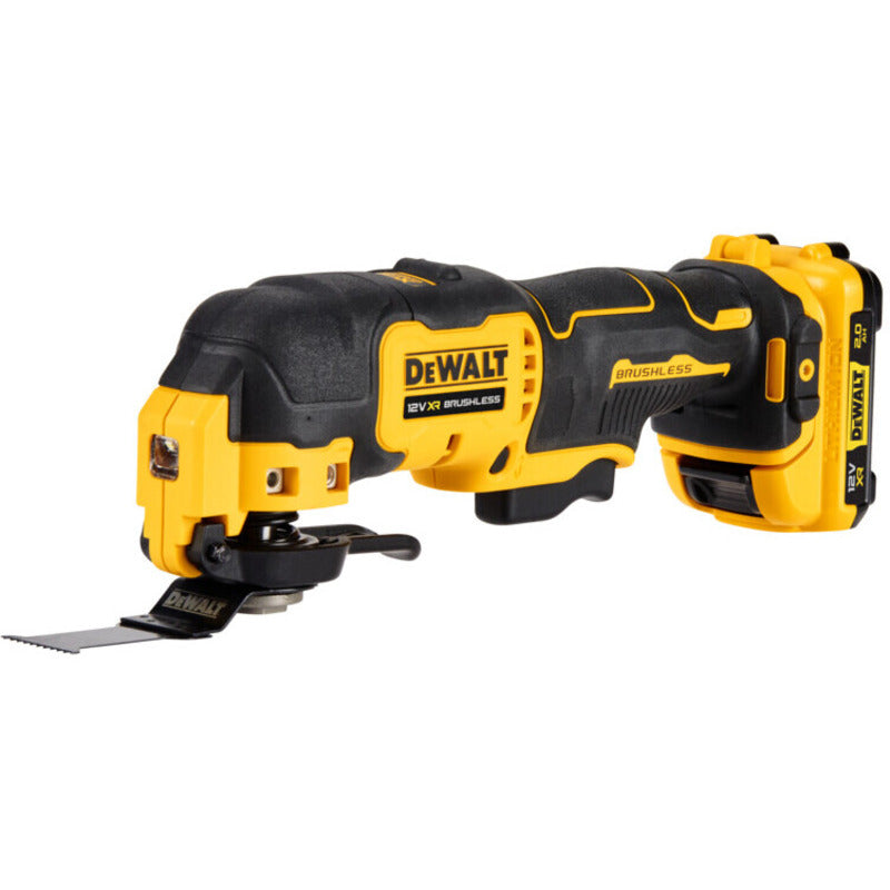 Dewalt DCS353D2 12V Brushless Oscillating Multi-Tool with 2 x 2.0Ah Battery & 74 Accessories Set