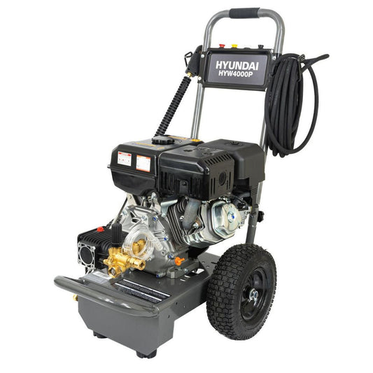 Hyundai HYW4000P Petrol Pressure Washer 420cc Engine, 15L/Min Flow & AR Pump for Powerful Cleaning