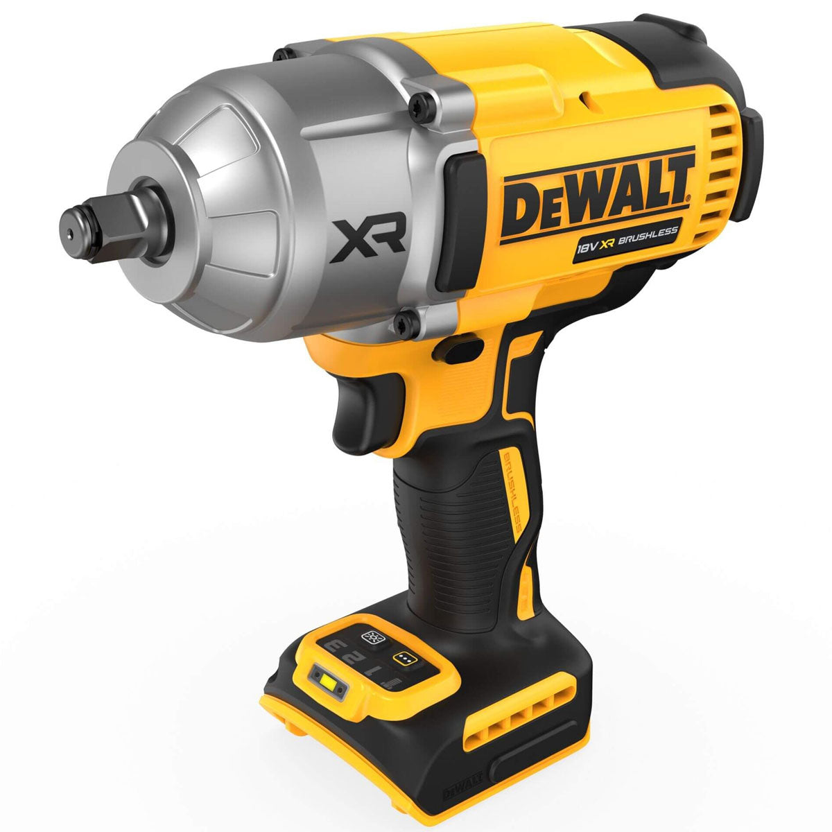 Dewalt DCF900N 18V XR Brushless 1/2” High Torque Impact Wrench Hog Ring with 1 x 5.0Ah Battery Charger & 20