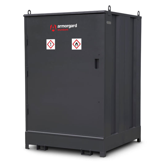 Armorgard DB2S Enclosed Drumbank 4 Drum Storage Solution 1410mm x 1430mm x 2205mm for Safe Handling