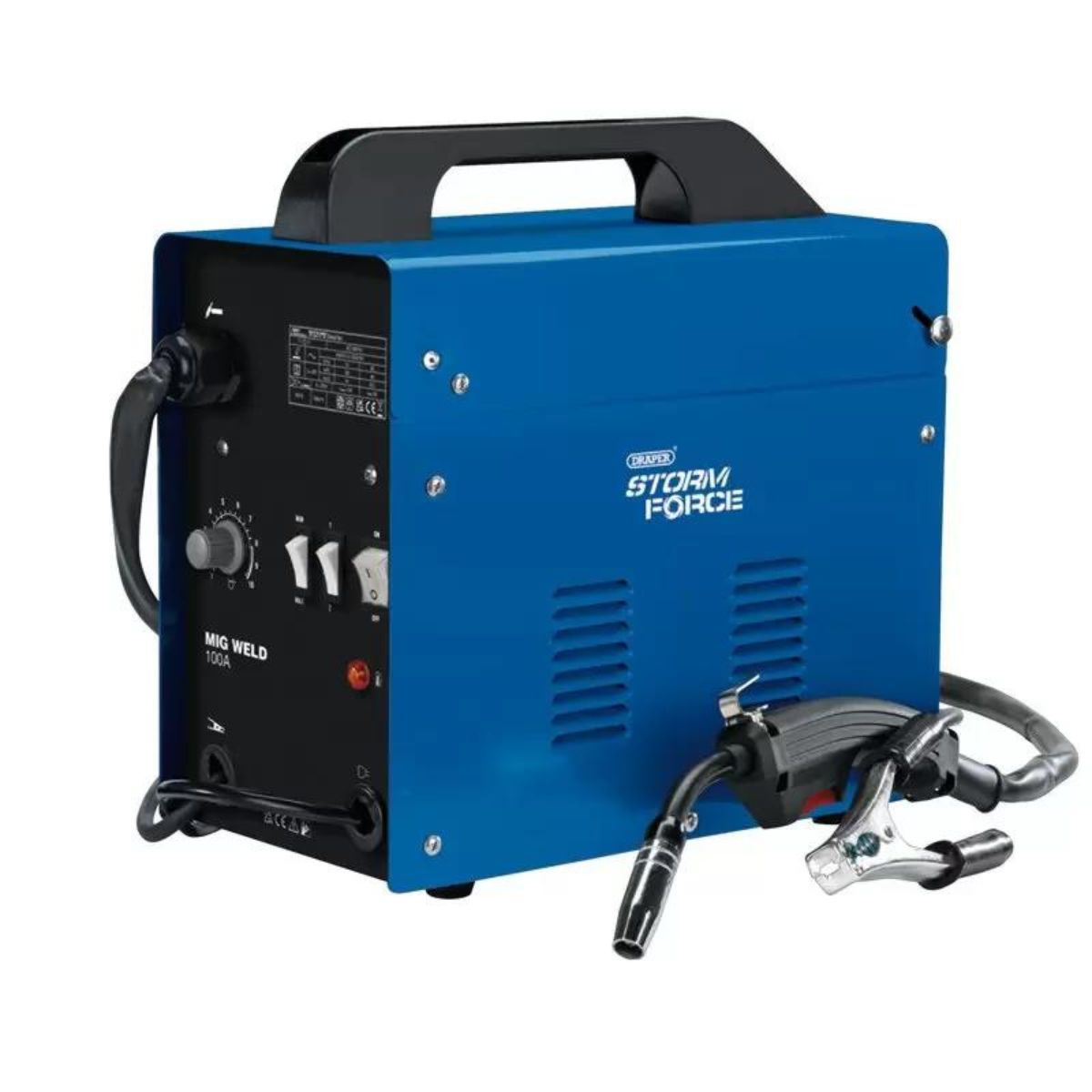 Draper MIG100 Storm Force Gasless MIG Welder 230V/100A 63669