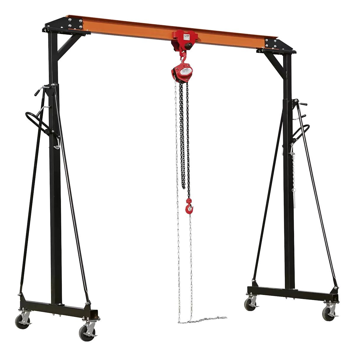 Sealey SG1000KIT Adjustable Portable Lifting Gantry Crane & Hoist Combo