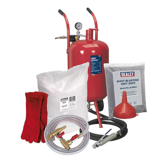 Sealey SBKITA Shot & Soda Blasting Kit