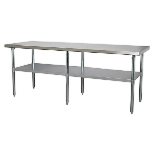 Sealey AP2184SS Stainless Steel Workbench 2.1mtr