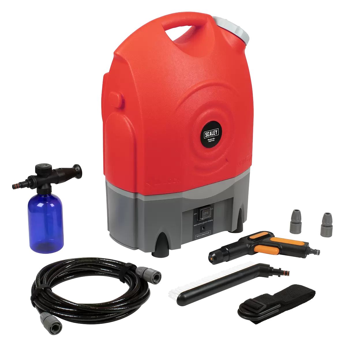 Sealey PW1712 12V Rechargeable Pressure Washer 17L