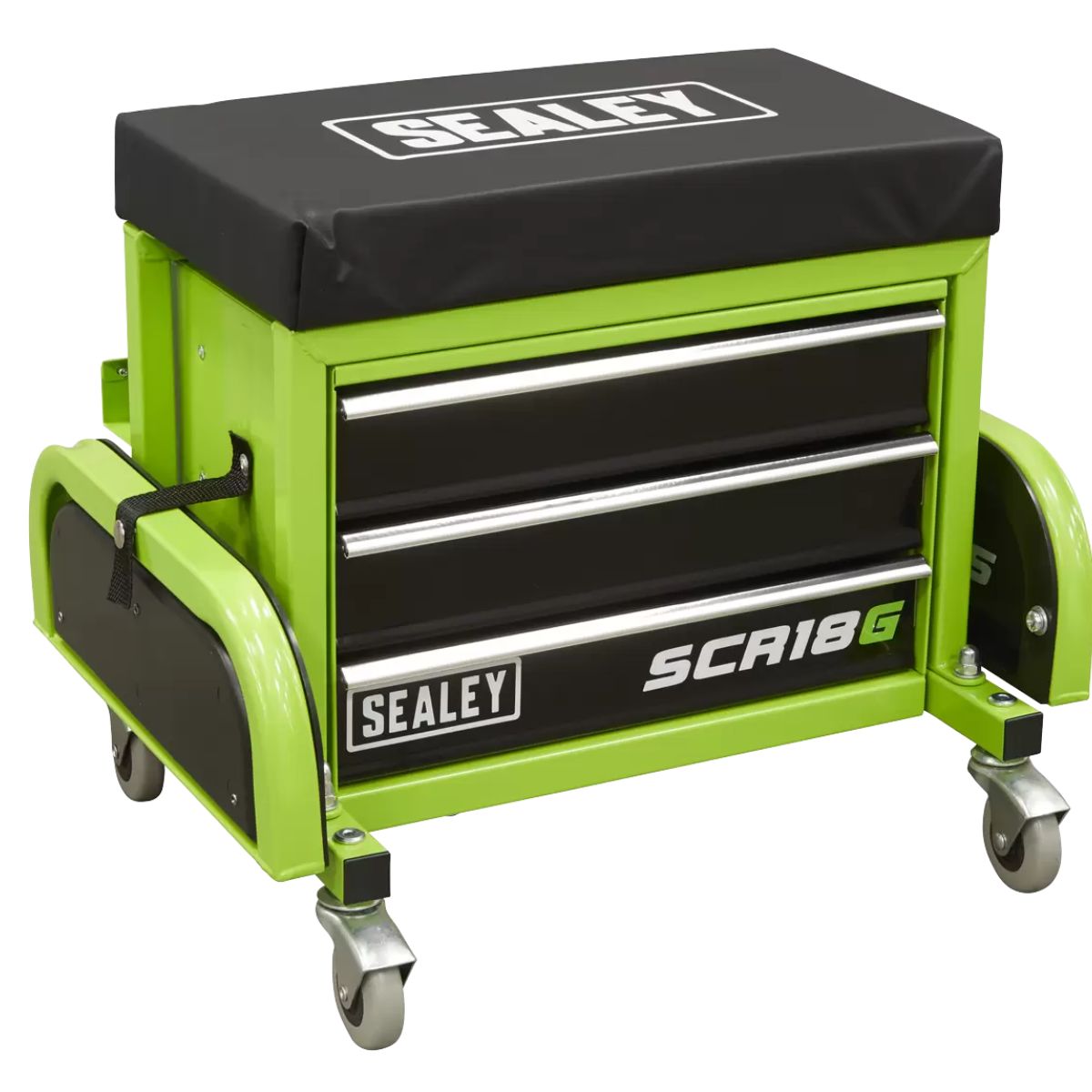 Sealey SCR18G Mechanic's Utility Seat & Toolbox