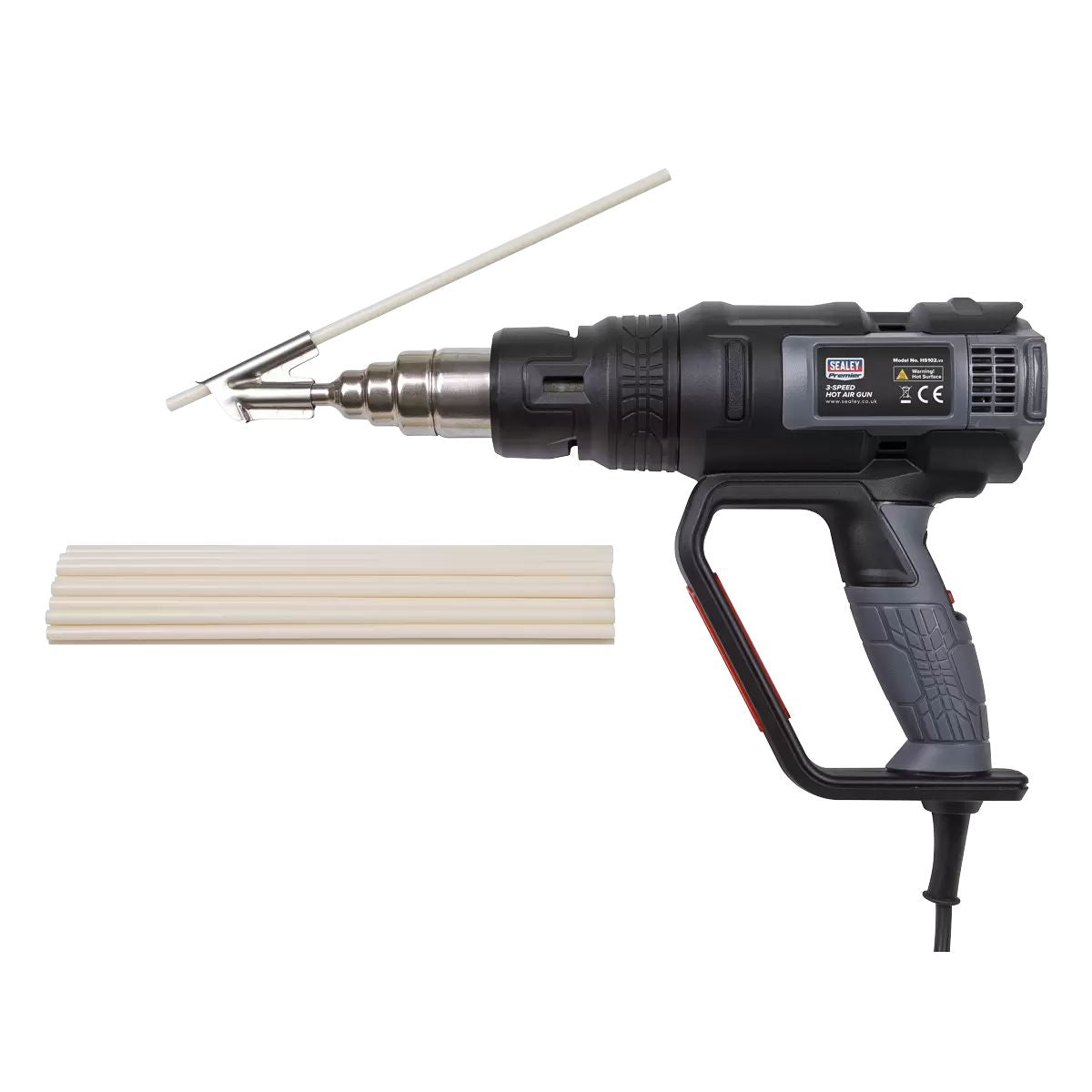 Sealey HS102K Hot Air Heat Gun Plastic Welding Kit