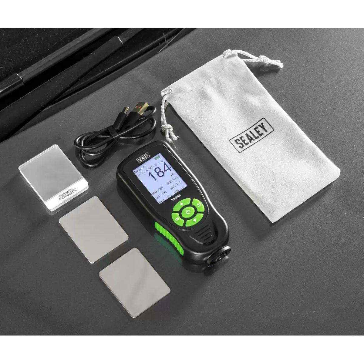 Sealey TA092 Rechargeable Paint Thickness Gauge
