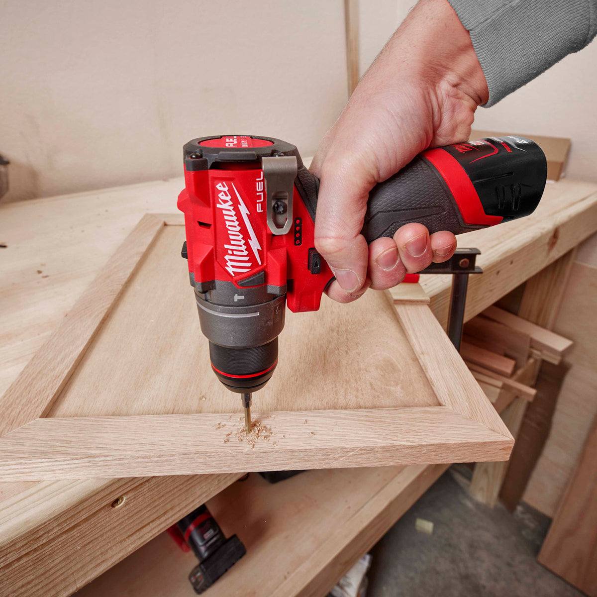 Milwaukee M12FPD2-0X 12V Fuel Brushless Combi Drill with 1 x 2.0Ah Battery & Charger