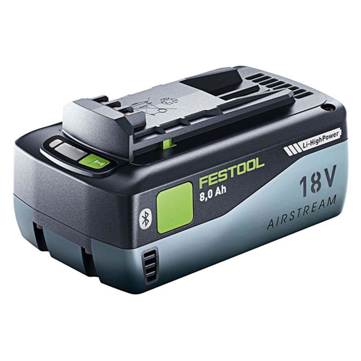 Festool 18V Li-Ion 8.0Ah High Power Air Stream Battery With Bluetooth - 577323