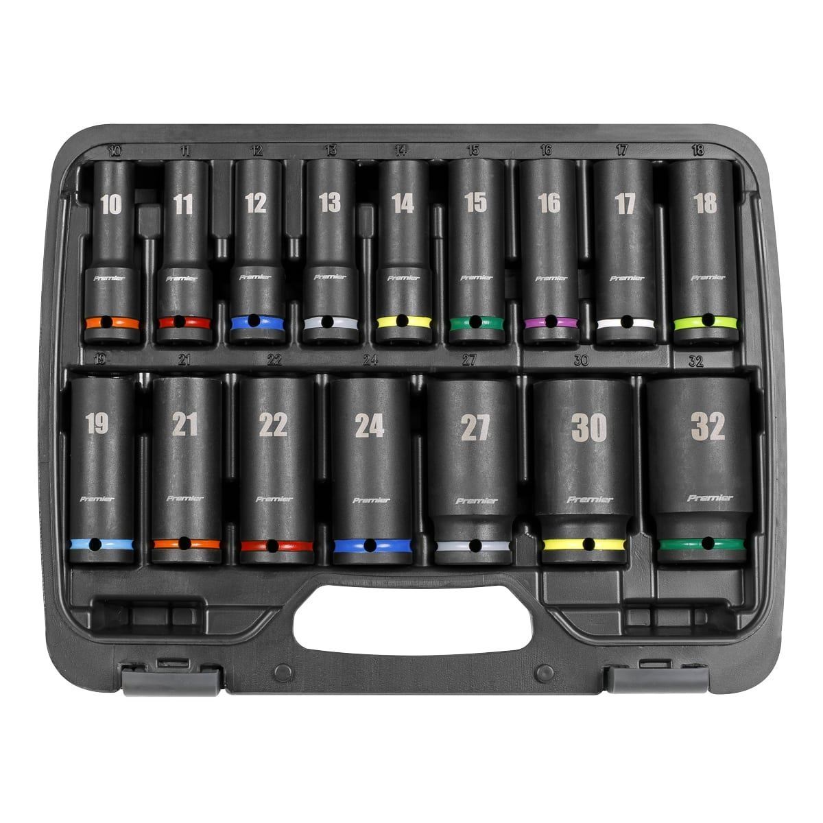 Sealey AK5818M Impact Socket Set 16pc 1/2
