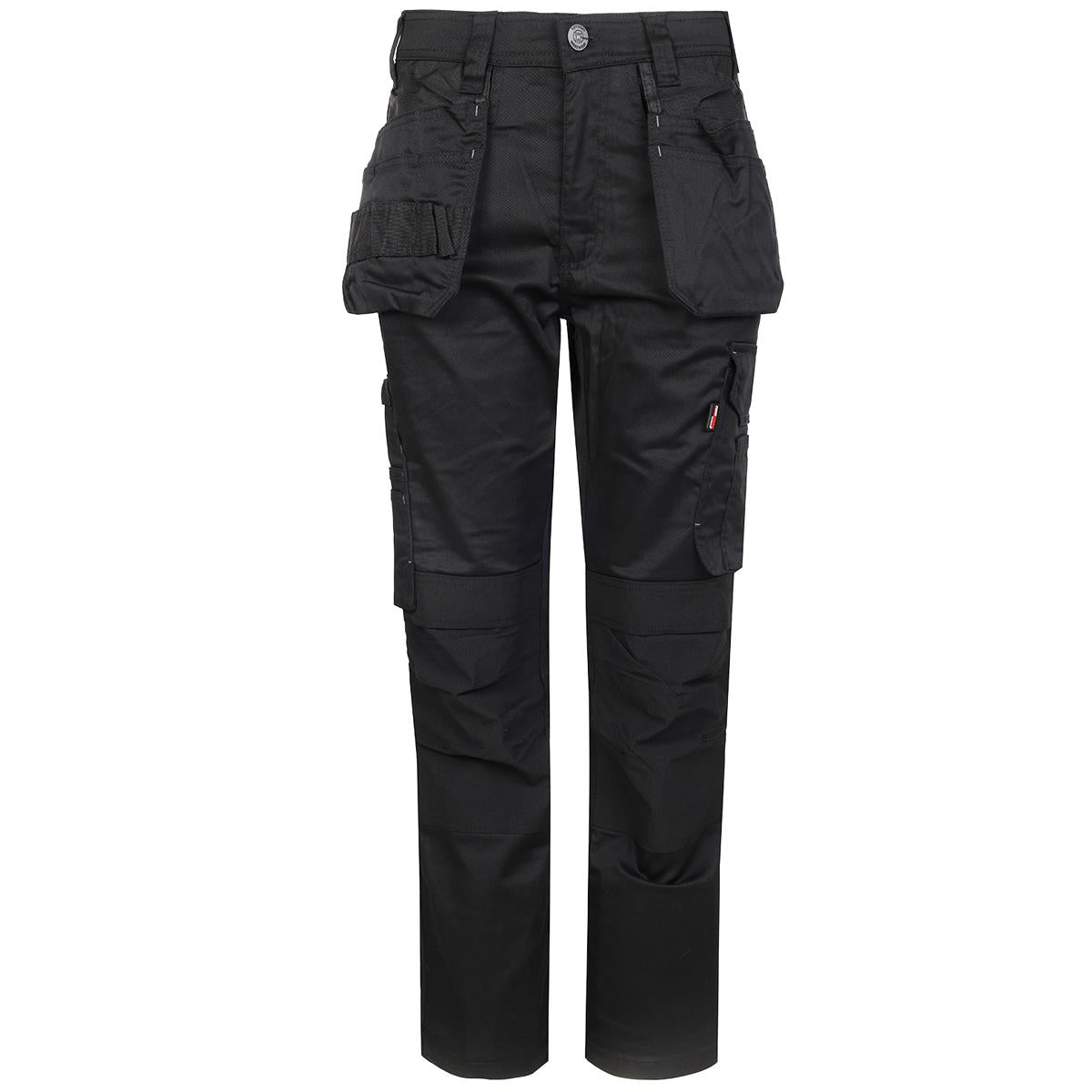 TuffStuff 715 4-Way Stretch Proflex Work Trousers Black - L30