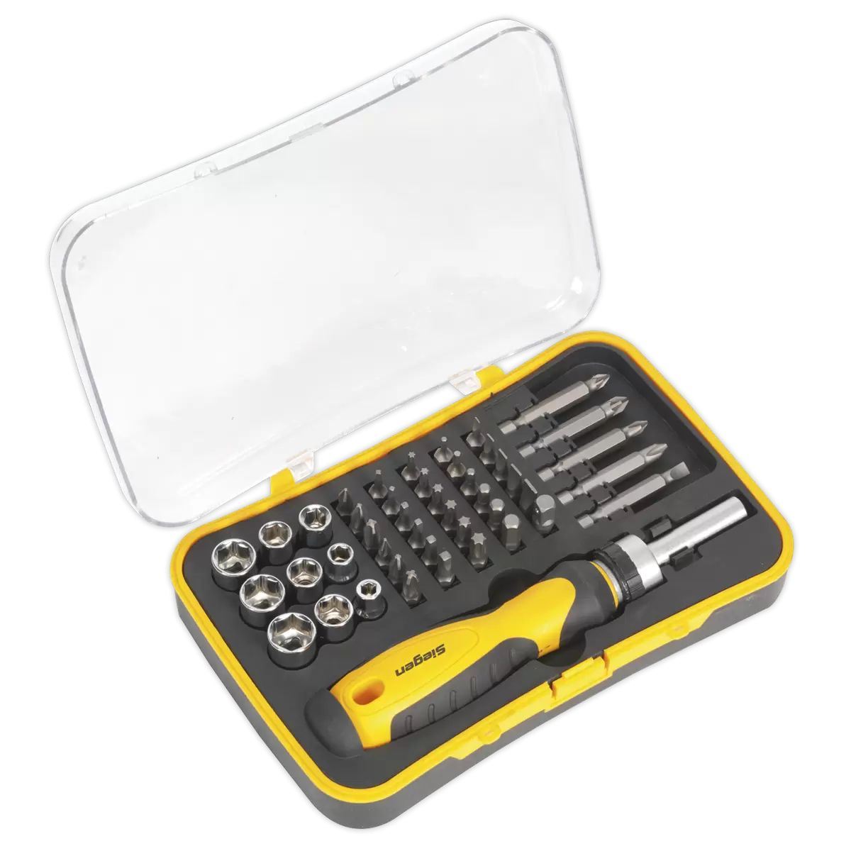 Sealey AP9243BBHVCOM Portable Tool Chest 3 Drawer 93pc Tool Kit