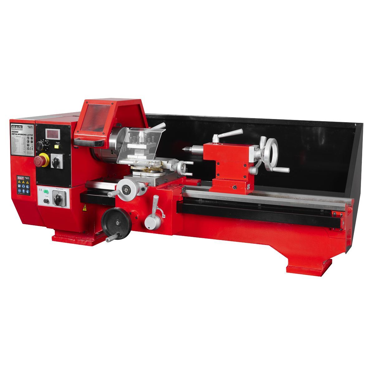 Sealey SM27COMBO Metalworking Lathe with Floor Stand 550W