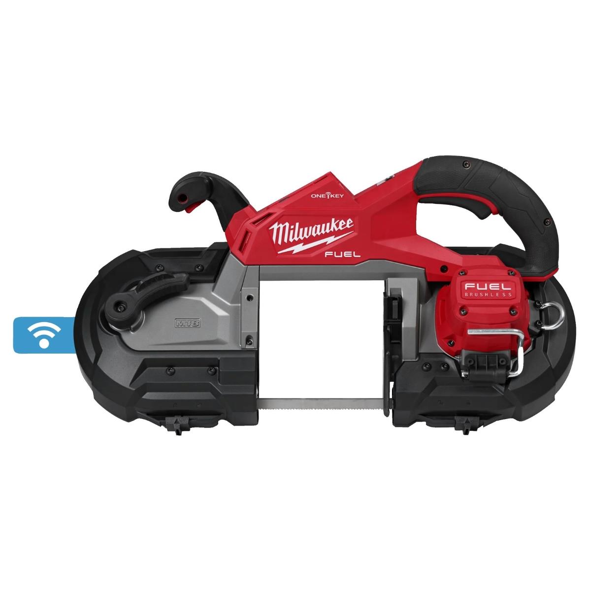 Milwaukee M18FBS127DO-0C M18 18V Brushless Dual-Trigger Deep Cut Band Saw With 1 x 5.0Ah Battery Charger & Case