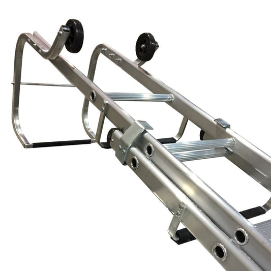 TB Davies 4.5m Double Section Roof Ladders Durable & Stable Access Tool 1305-014