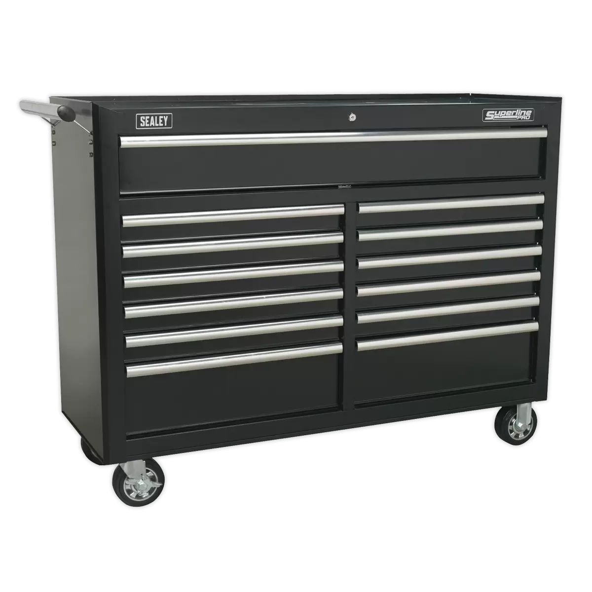 Sealey AP5213TB 13 Drawer Rollcab with Ball-Bearing Slides Black