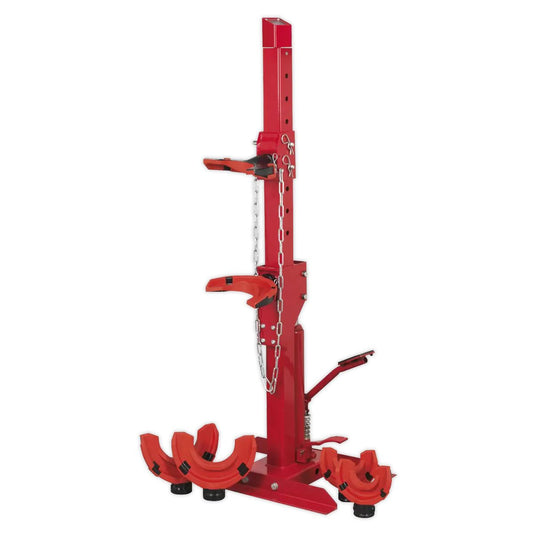 Sealey RE2311 2000kg Hydraulic Coil Spring Compressing Station with Gauge