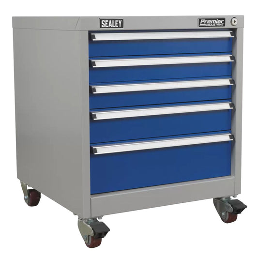 Sealey API5657B Mobile Industrial Cabinet 5 Drawer