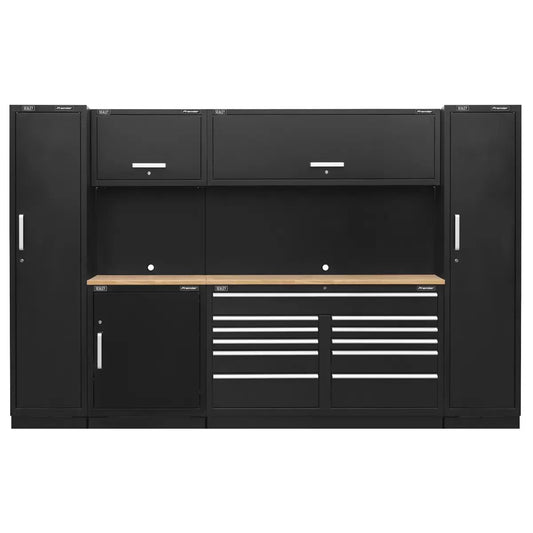 Sealey APMSCOMBO7W Premier 3.55m Storage System Pressed Wood Worktop