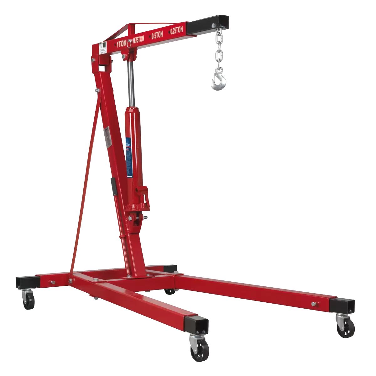 Sealey SC10LR Crane 1tonne Long Reach Extendable Legs