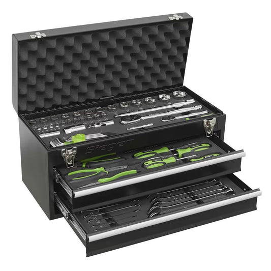 Sealey S01055 2 Drawer Portable Tool Chest with 90pc Tool Kit