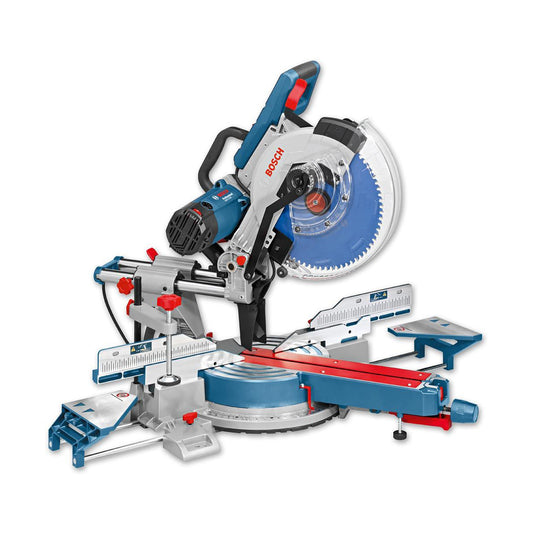 Bosch GCM 12 SDE Professional Sliding Mitre Saw 240V/1450W for Precision Cutting in Various Materials 0601B23170