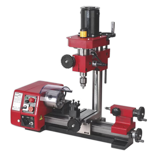Sealey SM2503 Mini Lathe & Drilling Machine 230V