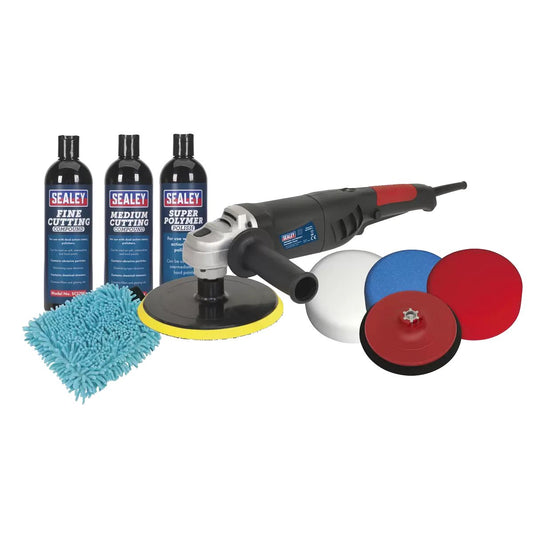 Sealey CPK05 Pro Polishing & Compounding 180mm Kit 240V/1100W